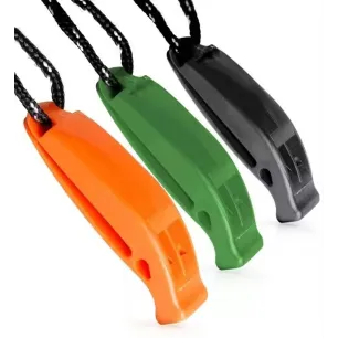 Plastic signal whistle