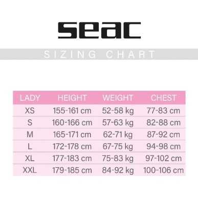 Seac Size Chart