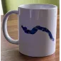 Tasse mit Freediving Motiv