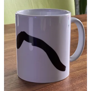 Tasse avec motif d'apnée