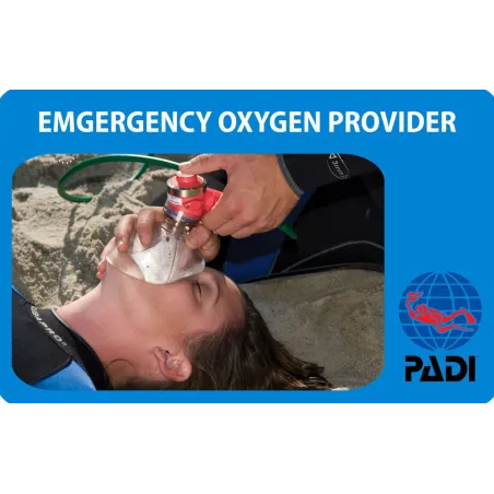 PADI Emergency Oxygen Provider cours