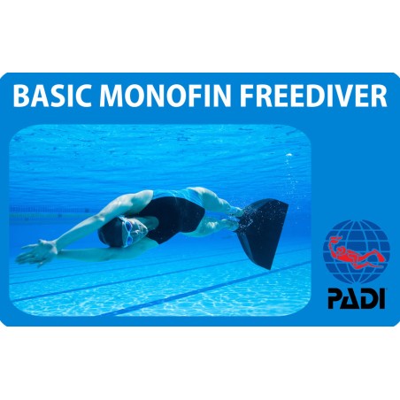 PADI Basic Monofin Freediver corso di specializzazione