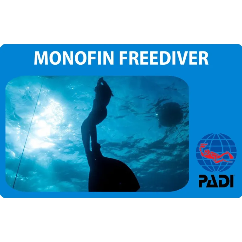 PADI Monofin Freediver specialty course