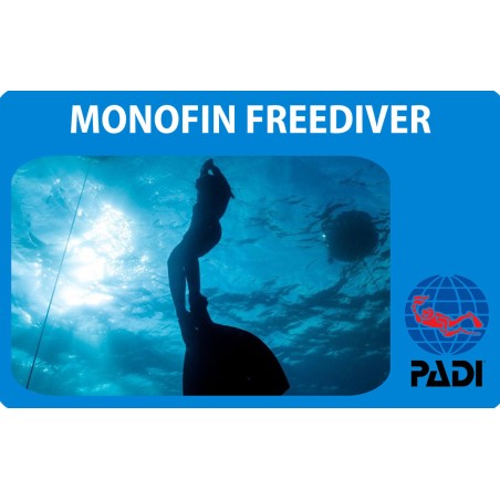 PADI Monofin Freediver cours de spécialité