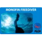 PADI Monofin Freediver cours de spécialité