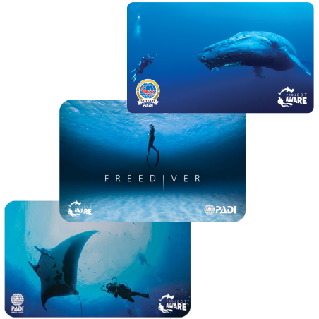 PADI carte de remplacement