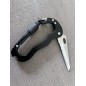 Carabiner folding knive