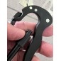 Carabiner folding knive