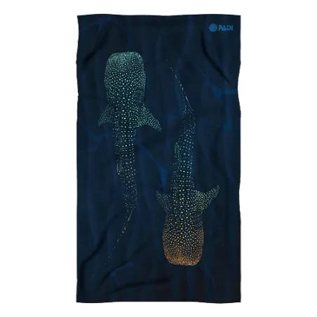 PADI Serviette en plastique recyclé