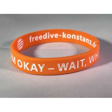 Freediving Silikon Armband