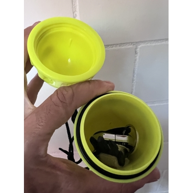 Taucher-Ei wasserdichte Schlüsselbox