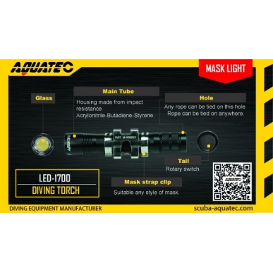 Aquatec Maskenlampe